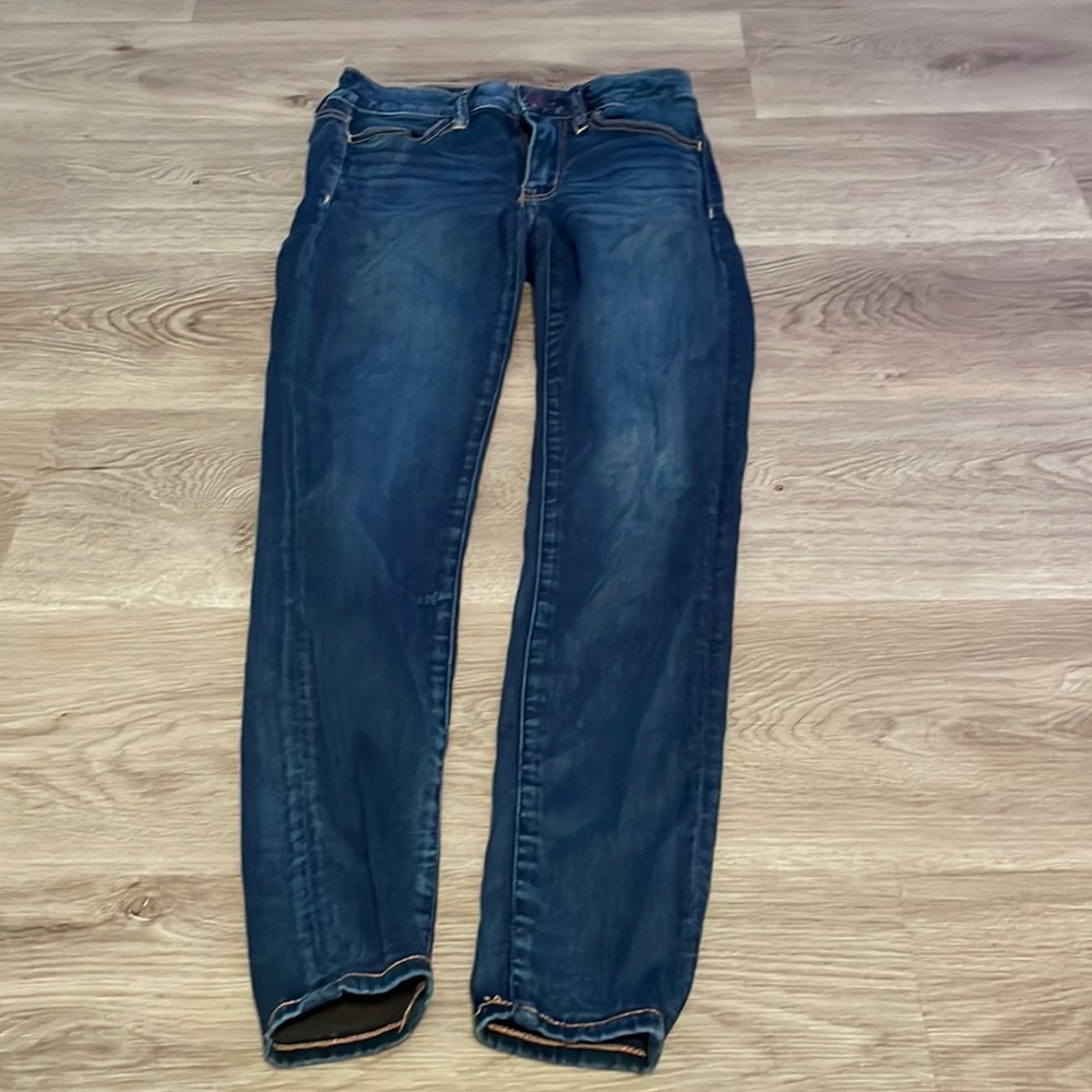 dark washed jeans